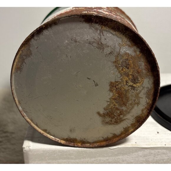 Vitg Macdonald Export Cigarette Tobacco Tin Can Rust Patina No Tin Lid Canada - Picture 8 of 8